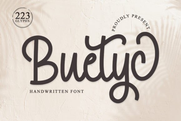 Buetyc: A Premium Script Font for Business Branding