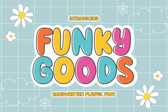 Funky Goods: A Playful Script Handwritten Font for Bold Designs