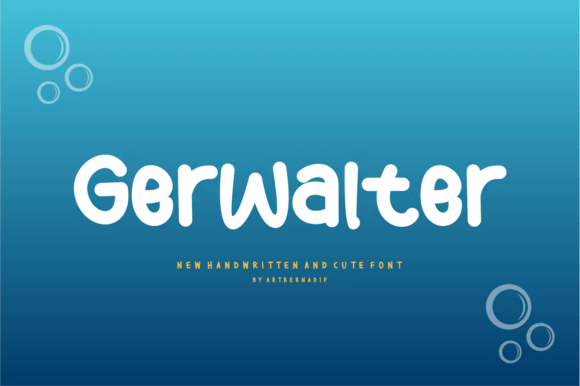 Gerwalter Font for Web Design