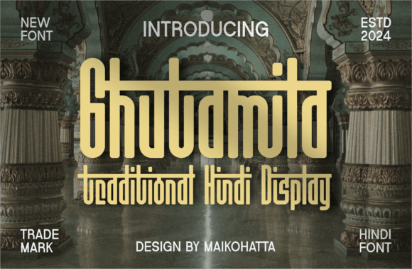 Ghutamila Font for Elegant Branding