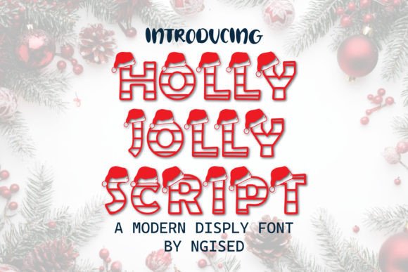 Holly Jolly Script: A Festive Typeface for Holiday Web Design
