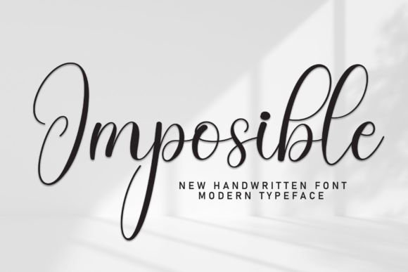 Imposible Font Review