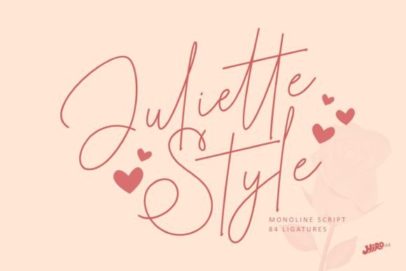 Juliette Style Font for Elegant Branding