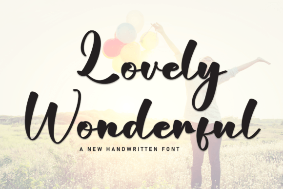 Lovely Wonderful Font