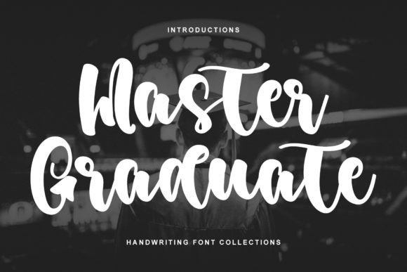 Master Graduate Font