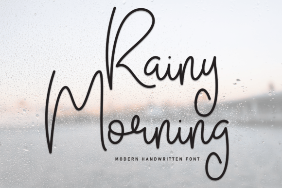 Rainy Morning Font Review