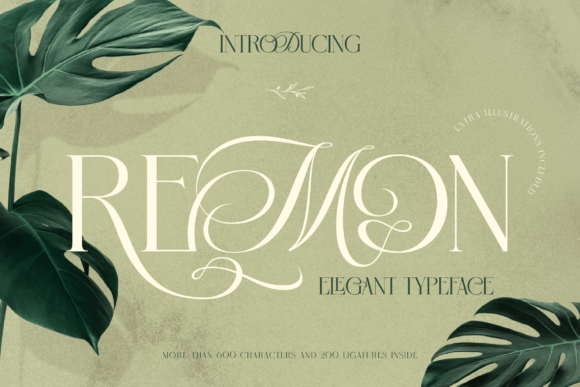 Remon Font: Elegant Serif for Crafters