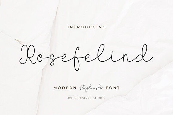 Rosefelind Font for Elegant Web Design
