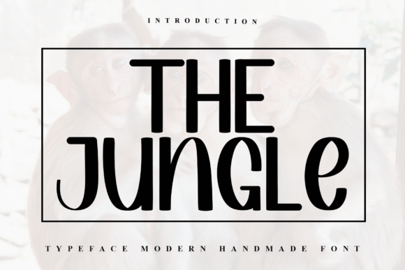 The Jungle Font: A Handwritten Typeface for Digital Marketing