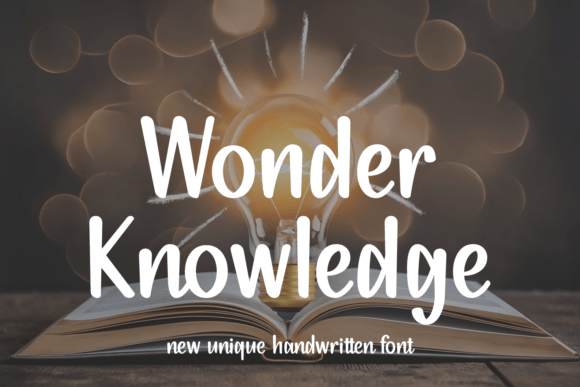 Wonder Knowledge Font